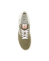 The New Balance Mens Numeric 272 Shoes in Light Olive & Sea Salt