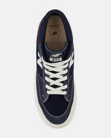 The New Balance Mens Franky Villani 417 Signature Shoes in Navy & Orange