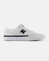 The New Balance Mens Franky Villani 417 Low Signature Shoes in White & Black