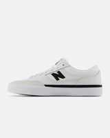 The New Balance Mens Franky Villani 417 Low Signature Shoes in White & Black