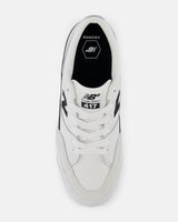 The New Balance Mens Franky Villani 417 Low Signature Shoes in White & Black