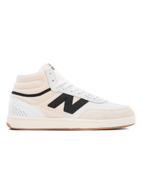 The New Balance Mens 440H V2 High Shoes in White & Black