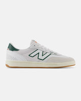 The New Balance Mens Numeric 440v2 Shoes in White & Green