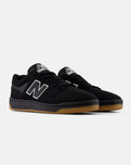 The New Balance Mens Numeric 480 Shoes in Black & Black