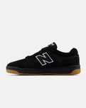 The New Balance Mens Numeric 480 Shoes in Black & Black