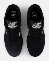 The New Balance Mens Numeric 480 Shoes in Black & Black