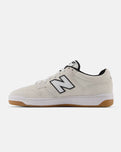 The New Balance Mens Numeric 480 Shoes in Cream & White