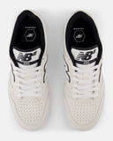 The New Balance Mens Numeric 480 Shoes in Cream & White