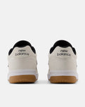 The New Balance Mens Numeric 480 Shoes in Cream & White