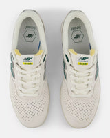 The New Balance Mens Brandon Westgate 508 Signature Shoes in Salt & Green