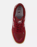 The New Balance Mens Tom Knox 600 Signature Shoes in Burgundy & Gum