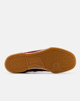 The New Balance Mens Tom Knox 600 Signature Shoes in Burgundy & Gum