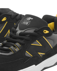 The New Balance Mens Tiago Lemos 808 Signature Shoes in Black & Yellow