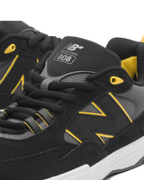 The New Balance Mens Tiago Lemos 808 Signature Shoes in Black & Yellow