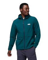 The Cotopaxi Mens Viento Travel Jacket in Deep Ocean