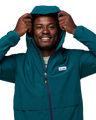 The Cotopaxi Mens Viento Travel Jacket in Deep Ocean