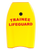 Nipper Lifeguard 27" Bodyboard in Red & Yellow