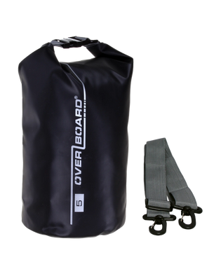 The Overboard 5L Dry Tube Bag in Black