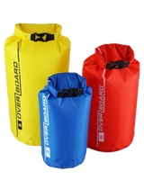 The Overboard Dry Bag Multipack 3L + 6L+ 8L in Yellow, Red & Blue