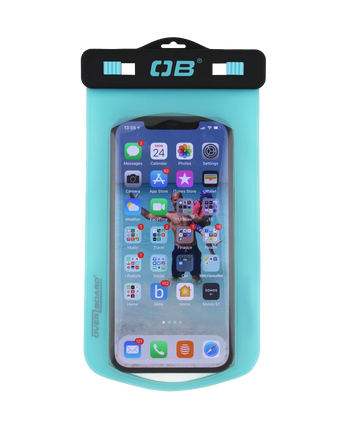 The Overboard Large Phone Case in Aqua