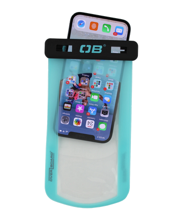 The Overboard Large Phone Case in Aqua