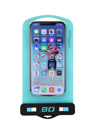 The Overboard Large Phone Case in Aqua