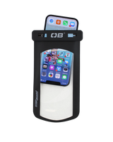 The Overboard Large Phone Case in Black