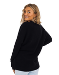 The Free People Womens Ottoman Cardigan in Black