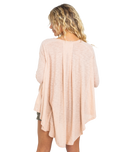 The Free People Womens Aria Trapeze T-Shirt in Misty Pink