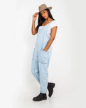 The Free People Womens High Roller Jumpsuit in Whimsy
