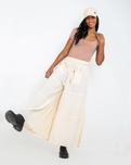 The Free People Womens In Paradise Trousers in Ecru