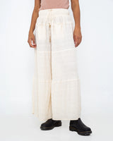 The Free People Womens In Paradise Trousers in Ecru