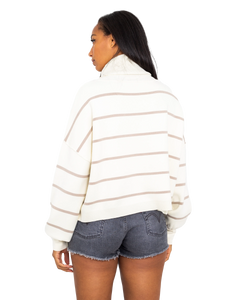 The Free People Womens Paulie Jumper in Moonbeam Combo