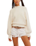 Riley Sweatshirt in Optic White