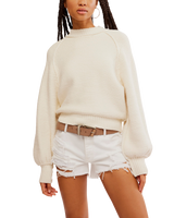 Riley Sweatshirt in Optic White