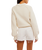 Riley Sweatshirt in Optic White