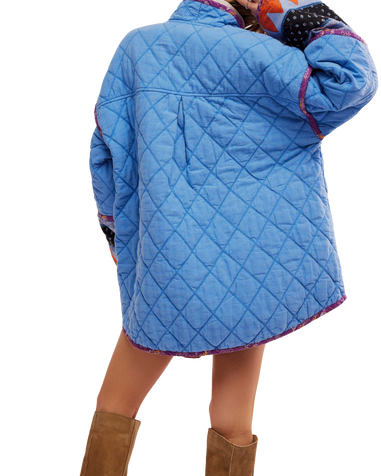 Winnie Jacket in Blue Combo