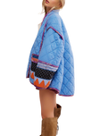 Winnie Jacket in Blue Combo