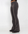 The Free People Womens Flare Penny Jeans in Black