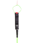 Regular 9'0" Regular Knee Leash in Lime