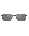 The Oakley Square Wire Prizm Sunglasses in Polished Black