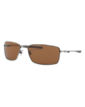 The Oakley Square Wire Prizm Polarised Sunglasses in Prizm Tungsten Polarized