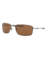 The Oakley Square Wire Prizm Polarised Sunglasses in Prizm Tungsten Polarized