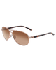 The Oakley Feedback Sunglasses in Rose Gold