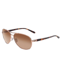 The Oakley Feedback Sunglasses in Rose Gold