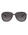 The Oakley Split Time Sunglasses in Velvet Black