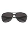 The Oakley Split Time Sunglasses in Velvet Black