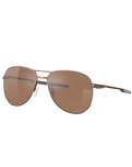 The Oakley Contrail Prizm Polarised Sunglasses in Tungsten & Satin Toast