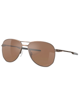 The Oakley Contrail Prizm Polarised Sunglasses in Tungsten & Satin Toast