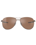 The Oakley Contrail Prizm Polarised Sunglasses in Tungsten & Satin Toast